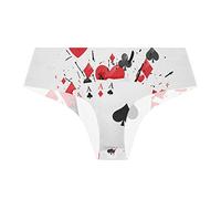 FANTAZIO Four Aces Poker Card Women’s Panties Comfort Ultra-Soft Underwear