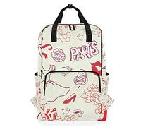 FANTAZIO Love Paris France Backpack Casual Daypack