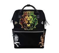 FANTAZIO Mummy Bag Backpack Lion Of Judah School Bag