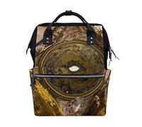FANTAZIO Mummy Bag Backpack Rome Art School Bag