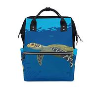 FANTAZIO Mummy Bag Backpack Turtles At The Sea School Bag