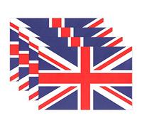 FANTAZIO placemats Union Jack Flag Table Mats Placemats for Kitchen Dining Table Decoration Washable Durable