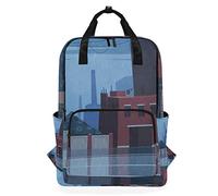 FANTAZIO Rainy City Backpack Casual Daypack