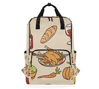 FANTAZIO Thanksgiving Family Reunion Backpack Casual Daypack