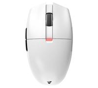 FANTECH ARIA XD7 Wireless Gaming Mouse - Pixart 3395 Gaming Sensor 26000 DPI, HUANO Switches, Super Lightweight 59 Grams and Ambidextrous Egg Shape, 3-Mode Connectivity, White