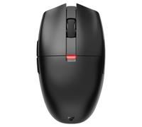Fantech ARIA XD7 Wireless Gaming Mouse - Pixart 3395 Gaming Sensor 26000 DPI, KAILH GM8.0 Switches, Super Lightweight 59 Grams and Ambidextrous Egg Shape, 3-Mode Connectivity, Black
