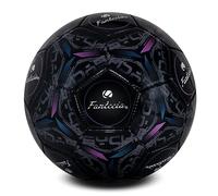 Fantecia Size 5 Football for Regular Game and Training, Standrad Weight and Official Size, Leather Football for Indoor & Outdoor.