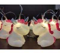 Fantes 1.5M 10 LED Unicorn String Lights Battery Operated LED Fairy Fantastic Lights for Bedroom Baby Room Child Room Birthday Party Decoration (Unicorn)