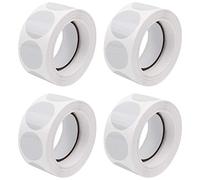 FANTESI 2000 Pieces Retail Package Seals, 25mm Clear Seal Labels Adhesive Stickers, Transparent Round Envelope Stickers for Box and Gift Packaging