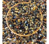 FANTIAN 2 lbs Fish Tank Gravel, Natural 4-8mm Aquarium Aquarium Stones, Decorative Pea Gravel Pebbles for Plant Pots Succulent Garden Soil Cover