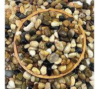 FANTIAN 4 lbs Aquarium Gravel, Natural 8-12 mm Aquarium Stones for Garden Succulent Fish Tank Rocks Plant Soil Cover