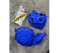 FANTIC XEF 250 310 2026 ACERBIS X-POWER CLUTCH & IGNITION GUARD COVERS BLUE