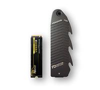Fantom Drives VENOM8 4TB NVMe Gen 4 M.2 SSD for PlayStation 5 (PS5) Gaming PC & Laptop, Graphics, Video Editing - 3D NAND TLC DDR4 DRAM Cache Internal SSD - Up to 7400MB/s - w/Heatsink (VM8X40-PS5)