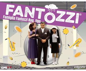 Fantozzi Family Ragioniere Ugo Pina Mariangela Figure Set by Infinite Statue
