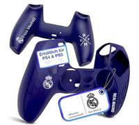 Fantroller® PS5 Controller Case with Official Real Madrid Design for Maximum Protection & Grip I Playstation 5 Controller Case Available in Blue & White
