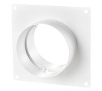 'FANTRONIX 100 mm Plastic Pipe Duct Connector with Spigot for Extractor (100 mm)