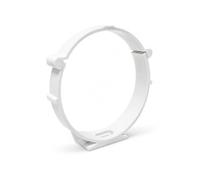 Fantronix 100mm (4 Inch) White PVC Round Ducting Clip