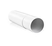 FANTRONIX 100mm Round Telescopic Wall Extension Sleeve Nested Pipes Exhaust & Supply Air Extractor Fan Ventilation 4 inch Round Duct Extendable Vent Tube