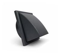 Fantronix 125mm Cowled External Wall Vent Cover - Slate Grey