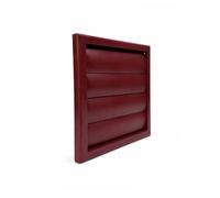 Fantronix 150 mm Gravity Flap Wall Vent Grille, Cottage Red