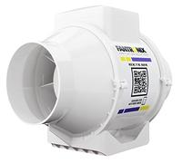 Fantronix Standard 4 inch (100 mm) dia Universal Quiet Operation Inline Bathroom Fan Intake Hydroponic Shower Duct Ventilation Fan for hydroponics Room Diffuser