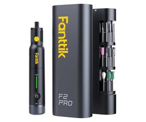 Fanttik F2 PRO Cordless Rotary Tool Kit 4V, Strong Magnetic Motor | Revostor Hub, 5 Speed, 25000 RPM, 55 Accessories, for 3D Printed Sanding, Polishing, Drilling, Carving, Cutting DIY Craft