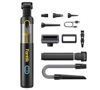 Fanttik Slim V8 Apex Car Vacuum, 4-in-1 Mini Cordless Handheld Vacuum Black