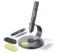 Fanttik T1 Max Soldering Iron Kit, Cordless Soldering Iron, 7 Seconds Fast Heating(390°F-840℉), Auto Sleep, 4 Precision Soldering Tips(C210), 360° Swivel Stand, for Precision Repair