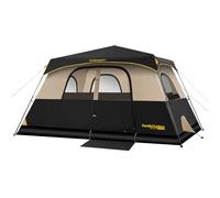 FanttikOutdoor Zeta C8 Pro Instant Cabin Tent 8 Person Camping Tent Setup in 60 Seconds with Rainfly & Windproof Tent with Carry Bag for Family Camping & Hiking, Upgraded Ventilation