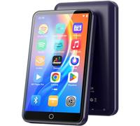 Fanvace 80GB MP3 Players with Bluetooth WiFi, Android MP3 & MP4 Players with 4" Touchscreen and Speaker, Spotify MP3 Music Player with Audible, FM Radio, Amazon Music, Play Store (Purple)