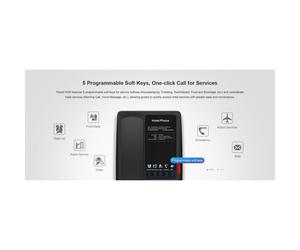 Fanvil H4W Wi-Fi IP Phone - Black