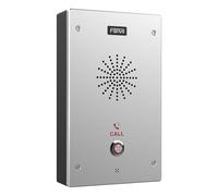 Fanvil I16S SIP Video Intercom; K10 anti-collision; IP65 Waterproof; Anti-tamper Alarm; HD Voice Speech; Built-in 3W Speaker; Audio Line Out Port; Support Built-in TF Card Slot; DC12V-24V/1A