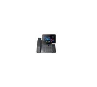 Fanvil V66 Pro Business IP phone with audio and video in a single device, rotating touchscreen, Bluetooth 5.4, and antimicrobial materials.