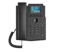 Fanvil X303 2-Wire VoIP Telephone, 2.4 Inch Colour Display, Compatible with Fanvil PN Switch