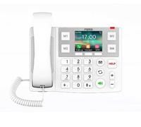 Fanvil X305 Big Button IP Phone 2 SIP Lines, PoE, Dual-Band Wi-Fi, Bluetooth 4.2, and 433MHz Wireless Emergency Button Support, with 3.5" Color Screen