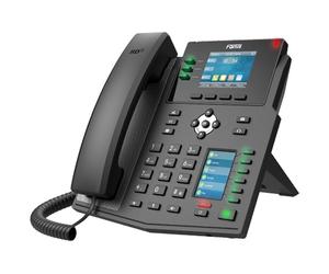 Fanvil X4U Gigabit IP phone with two displays and 12 SIP accounts - ideal for businesses