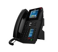 Fanvil X5U High-End VoIP Phone, 3.5-Inch Color Display, 2.4-Inch Side Color Display for DSS Keys. 16 SIP Lines, Dual-Port Gigabit Ethernet, Power Adapter Not Included