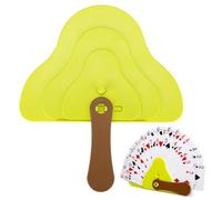 Fanwer Card Holders for Playing Cards, Hands-Free Curved Plastic Playing Card Holder for Kids Seniors