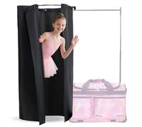 Fanwoli Mini Changing Room System for Dance Bag with Rack, Detachable 360° Privacy Curtain for Comprehensive Privacy Protection, No Exposure Risk (Gen 2rd)