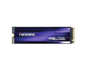 fanxiang 2TB NVMe SSD, Read Speeds Up to 7300MB/s with Cooling Sticker, M.2 2280 PCIe 4.0 X4 with 1400TBW, Dynamic SLC Cache, Internal Solid State Drives Compatible with Desktops Laptop PC, PS5 Gaming