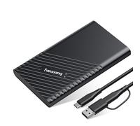 fanxiang 2TB Portable External SSD, USB-C USB 3.2 Gen2, Up to 2000MB/s | SSD External Drive, External Solid State Drives,Windows, macOS, Android, Laptop & Desktop, Xbox Compatible,PS2000W