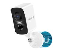 fanxiang Magnetic Security Camera Outdoor 2K Wireless Rechargeable Battery Camera WiFi, 300° Pan Rotating, AI Motion Detection, PIR, Color Night Vision, Siren, Two-Way Talk, IP65, SD/Cloud Storage