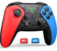 Fanxieast Upgraded Wireless Controller for Nintendo Switch/Switch 2/Lite/OLED,Programmable Switch Pro Controller with with a Mouse Touch Feeling on Back Buttons& Wake-up,Programmable, Turbo Function