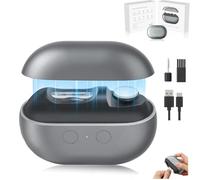 Fanyil/Easyclip Glosrity Easyclip Smart Nail Clipper,Smart Nail Clippers,2 Speeds Automatic Nail Trimmer with Led Light & Clip Storage, for Adults, Seniors (Gray)