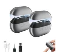 Fanyil/Sherum/Pubyfun/Glosrity/Yosody Easyclip Smart Nail Clipper, 2025 Upgraded Electric Nail Clipper, 2 Speeds Automatic Nail Trimmer with LED Light & Clip Storage, for Adults(Gray*2)