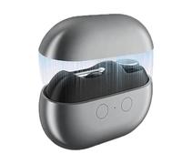 Fanyil | Vueeze | Pubyfun | Glosrity | Yosody Easyclip Smart Nail Clipper, Shirem Easy Clip 3-in-1 Multi-Functional Automatic Fingernail Trimmer with LED Light & Nail Scraps Storage(Gray)