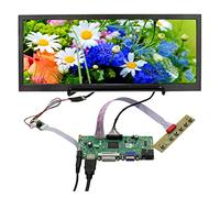 FanyiTek 10.3 inch HSD103KPW2-A10 1920x720 IPS LCD Wide Screen and HD-MI VGA DVI Audio LVDs Controller Board M.NT68676