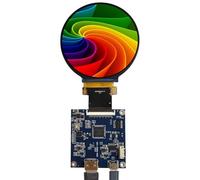 FanyiTek 2.8 inch 480X480 IPS MIPI 330nit Circle LCD Screen and 40 pins Controller Board
