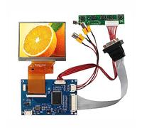 FanyiTek 3.5 inch 640X480 400nit VS035T-001AT IPS LCD Screen and VGA 2AV Controller Board VS-TY54-V1