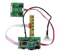 FanyiTek VGA Controller Board eDP for 27 inch 2560x1440 2K LM270WQ1 SDA1 SDA2 30 pin WLED LCD Screen